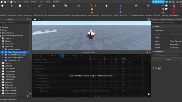 (Demon Slayer Roblox Studio) Flame breathing Script смотреть онлайн