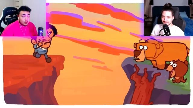 ? РЕАКТ НА СУПЕР СМЕШНУЮ АНИМАЦИЮ! Райм и Градус смотреть онлайн