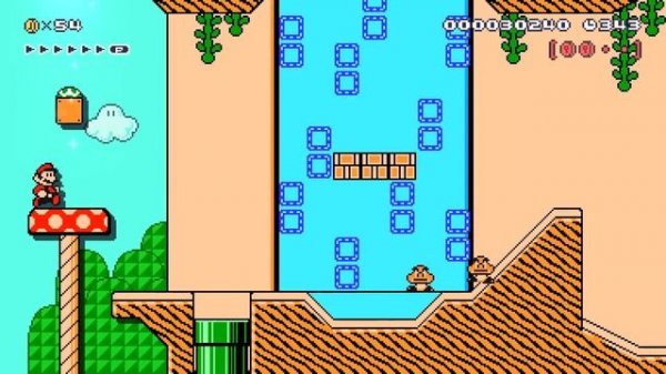 Super Mario Maker 2 - Incredible *MINI* SUPER MARIO 64 Level