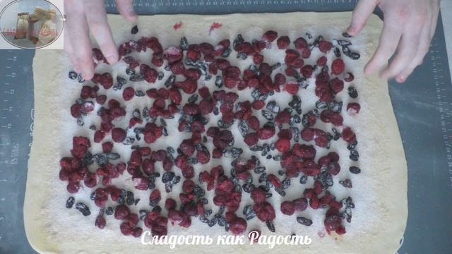 Ленивый штрудель с вишней I  Lazy Strudel With Cherry