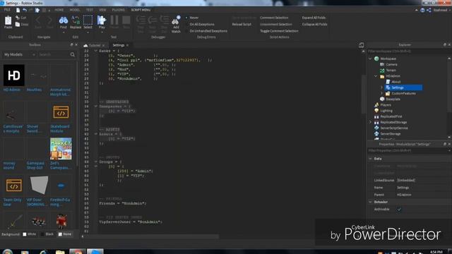 How To Add HD Admin Commands To Your Roblox Game (cringe) смотреть онлайн