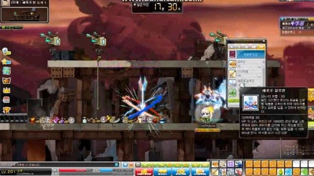 MapleStory Archer Revamp Bowmaster and Marksman Training смотреть онлайн