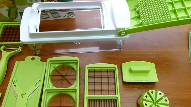 Прибор для нарезания овощей Nicer Dicer смотреть онлайн