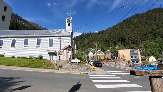 Круиз на Аляску. Столица Аляски - город Джуно (Juneau). Ледники Аляски. Интересные факты об Аляске. смотреть онлайн