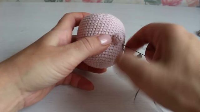 Учимся пришивать глазки куколкам!!! смотреть онлайн