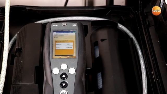 Leakage test with the testo 324 | Be sure. Testo смотреть онлайн