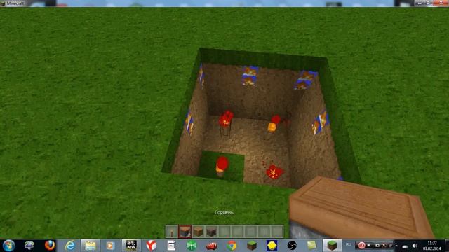 как построить стол в майнкрафте смотреть онлайн