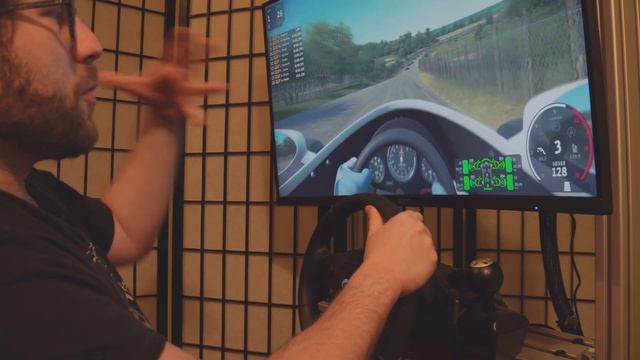 Logitech Driving Force GT Review + AC & AMS2 Recommended FFB Settings смотреть онлайн