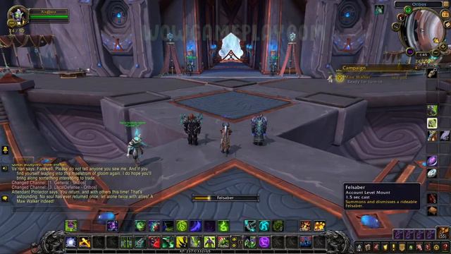 Maw Walker World of Warcraft Shadowlands смотреть онлайн