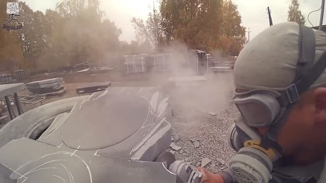 #21 Урок от каменотеса: Резные работы на камне. Купить памятник. Резьба по камняю смотреть онлайн