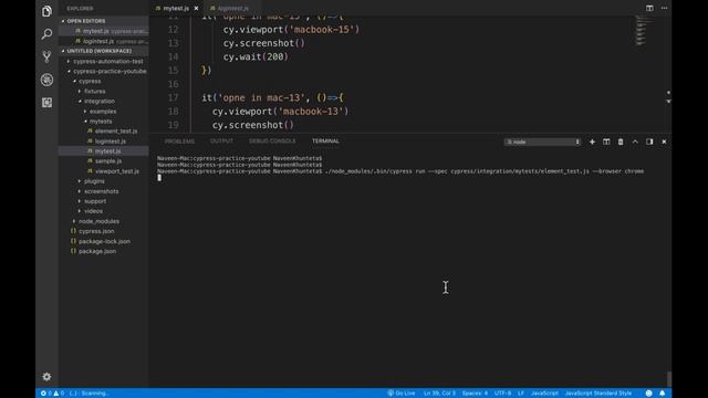 Run Cypress Test via Command Line ||Headed & HeadLess Browser || Run single or bundle tests - Part смотреть онлайн