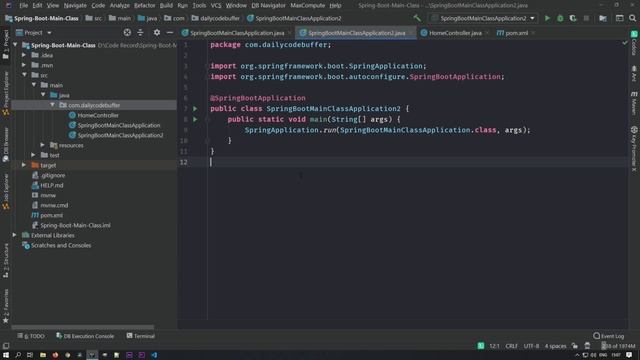 How to use Multiple MAIN Class in Spring Boot смотреть онлайн