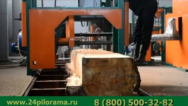 Пилорама дисковая углопильная Алтай-ДПУ500, Алтай-ДПУ600(Ц2У-800) смотреть онлайн