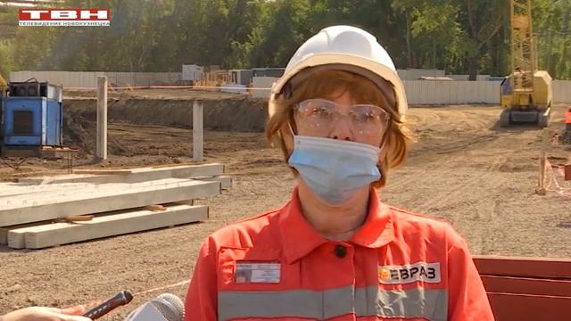 Строительство новых очистных на ЕВРАЗ ЗСМК смотреть онлайн