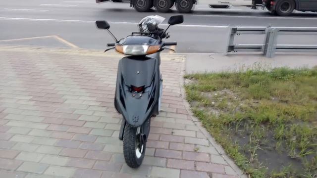 ГИБДД остановили 50 кубовый скутер на МКАДе смотреть онлайн
