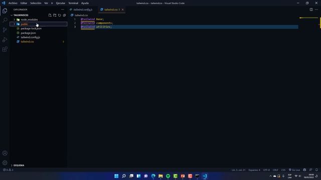 Instalar Tailwind CSS v3 CLI a través de npm смотреть онлайн