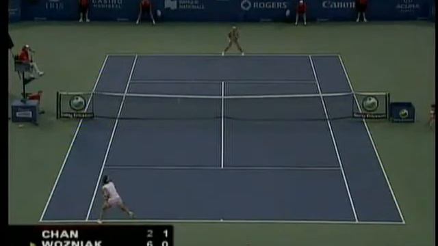 Yung-Jan Chan (TPE) vs. Aleksandra Wozniak (CAN) Highlights 1/2 [MONTREAL 2008 R64] смотреть онлайн