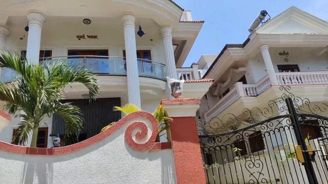 GOA Vlog - SALIGAO WALKING TOUR 🇮🇳🇵🇹 | Mae De Deus Church + Goa Houses смотреть онлайн