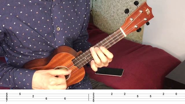 Take on me (A-ha) Ukulele tabs смотреть онлайн