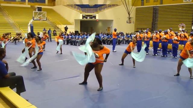 Savannah State University Marching Band Tiger Streak Flags @ FortValley VS. Fort Valley Flags смотреть онлайн