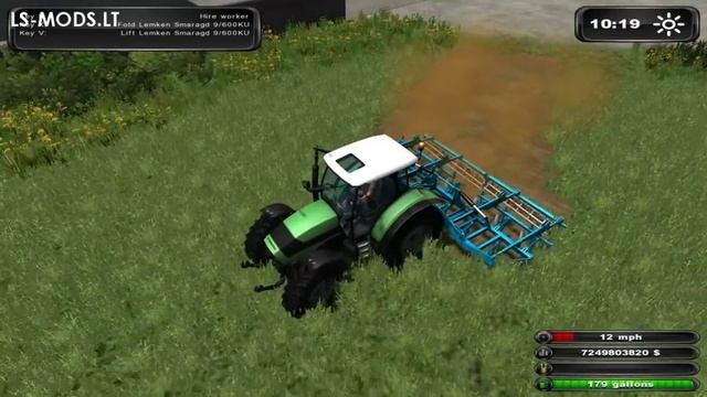 LEMKEN Smaragd 9/600KÜ смотреть онлайн