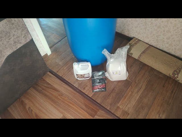 Коньяк из виноградного концентрата на тарелках Domspirt 2