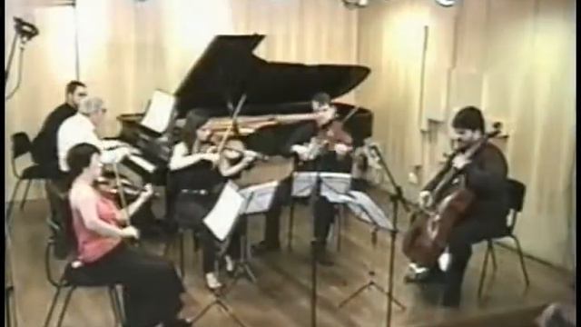 Giuliano Montini & Camargo Guarnieri Quartet plays Schumann's Quintet Op.44 смотреть онлайн