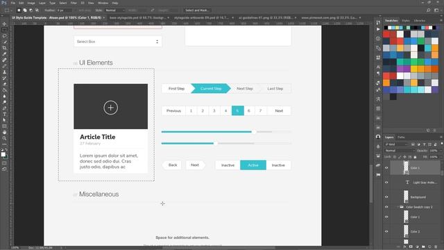 Using Style Guides in Web Design - Workflow of Modern web Design course смотреть онлайн