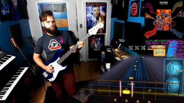 The Who - Boris the Spider | BASS Tabs & Cover (Rocksmith) смотреть онлайн