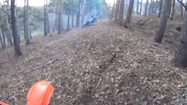 Мотоцикл против бревна (часть 4) смотреть онлайн