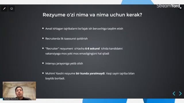 Rezyume Nima? U Qanday Formatda Bo'lishi Kerak?