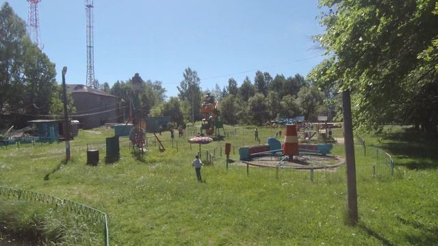 Город Мантурово Костромской области. Центр города. смотреть онлайн