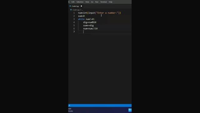 Display Sum of digits of a number in Python | THE CODING GUIDE смотреть онлайн