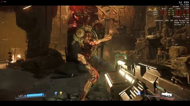 Intel® Core™2 Quad Processor Q8300 2.50GHz- Doom 4 Ultra Sentings. смотреть онлайн