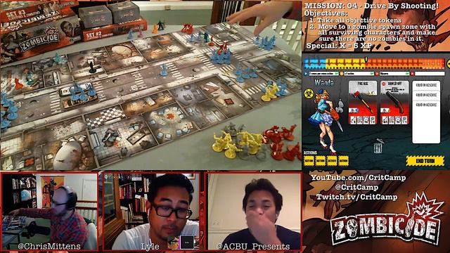 CC Plays Zombicide EP6: 04 Drive By Shooting!(#2) - P2 смотреть онлайн