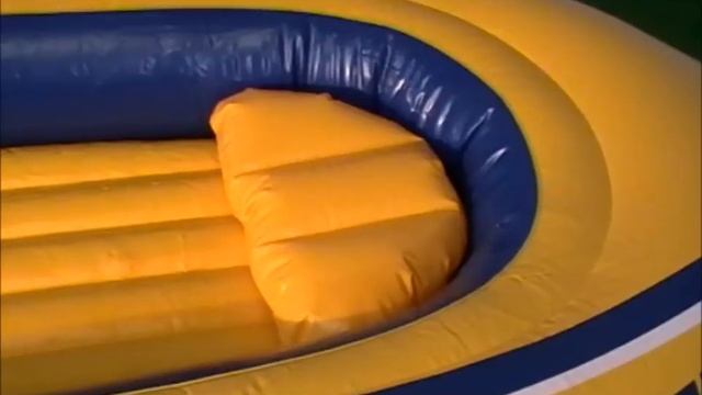 Challenger 3 Boat Set Inflatable 3 Person Boat With Oars & Pump - Outdoorleisuredirect.co.uk
