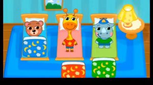 Детский сад для зверят. Развивающее видео. Игра для малышей