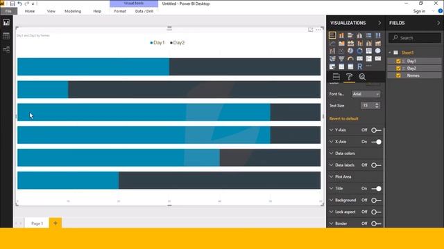 When to use a stacked bar chart Power BI | stacked bar chart in power bi | #stackedbarchart смотреть онлайн