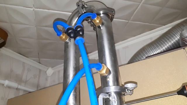 Первая и вторая перегонка пшеничной браги с дробиной!!! Пригорит?