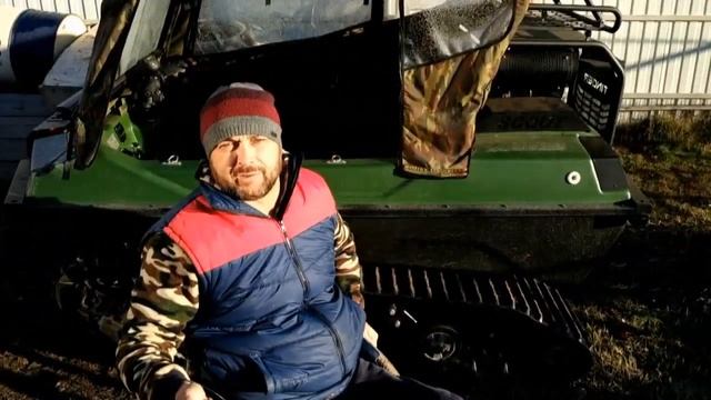 как завести вездеход Тингер в холодное время смотреть онлайн