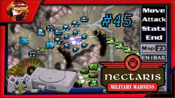 🌒 Nectaris Military Madness 🌒 Прохождение на Ps1 Сложная новая кампания #45