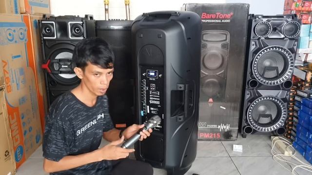 Review Test Bass Speaker Portable Terbaik Baretone PM215 Double 15 inch x2 Suaranya Dahsyaaaat смотреть онлайн