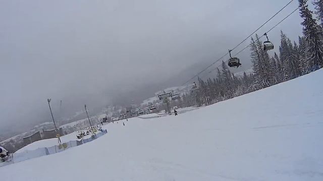 I am riding on the snowboard! Alex and Alexey riding in Zakopane! Мой новый сноуборд К2 в Закопанах смотреть онлайн