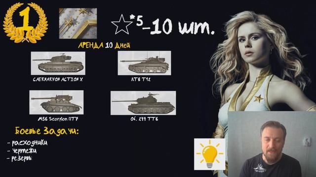 АКЦИИ WoT: Starlight - У ТЕБЯ в АНГАРЕ!! Новый Twitch Prime смотреть онлайн