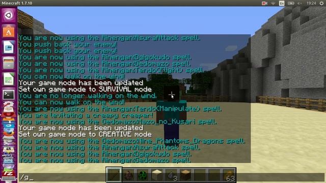 Minecraft magic spells, риннеган (Спэлки для сервера ShipudenWorld) смотреть онлайн
