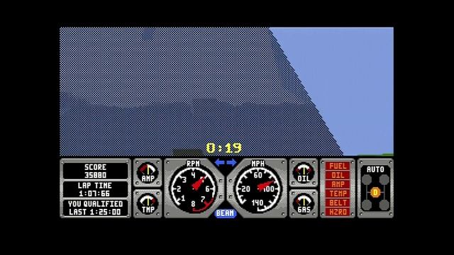 Hard Drivin' (Sega Mega Drive/Genesis) Review of a Mundane Game - Kim Justice смотреть онлайн