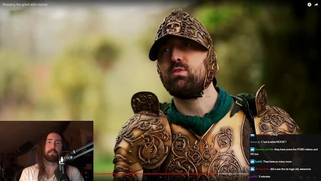 Skipping the grind with money | Asmongold Reacts смотреть онлайн