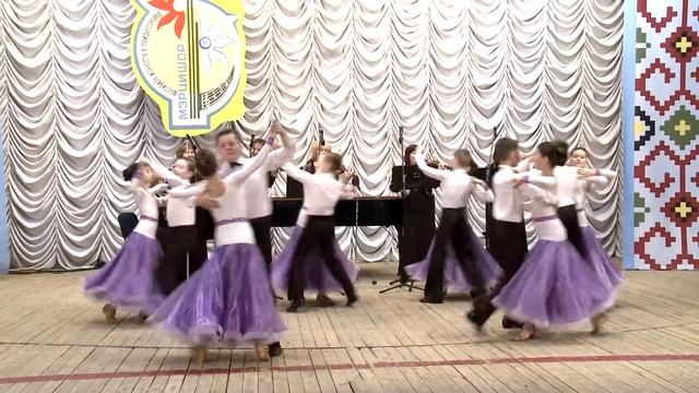 Е.Дога.Вальс "Граммофон" из к-ма "Без улик". анс.скрипачей и анс.бального танца "Вдохновение". смотреть онлайн