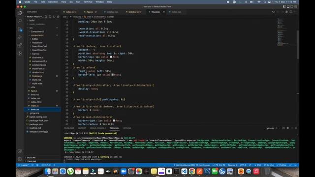 How to make Node Tree with React Js | ReactJs | Beginners tutorials смотреть онлайн