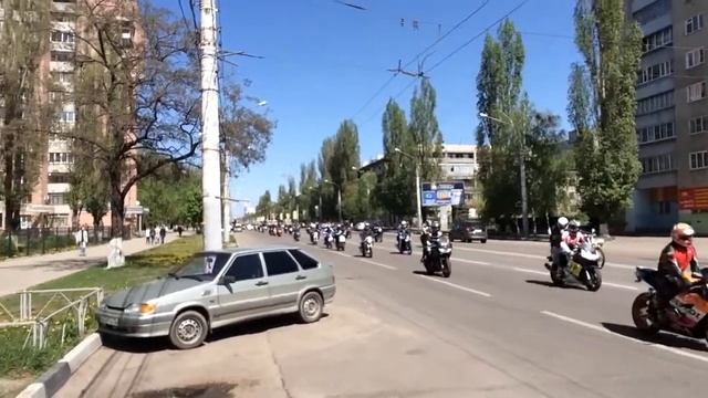 Открытие мотосезона. Воронеж 2014 смотреть онлайн